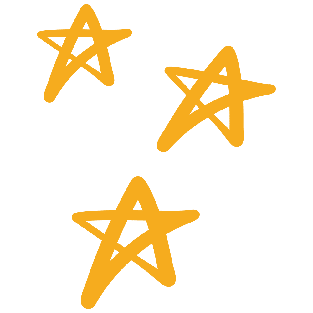 Yellow-Stars-Tripple